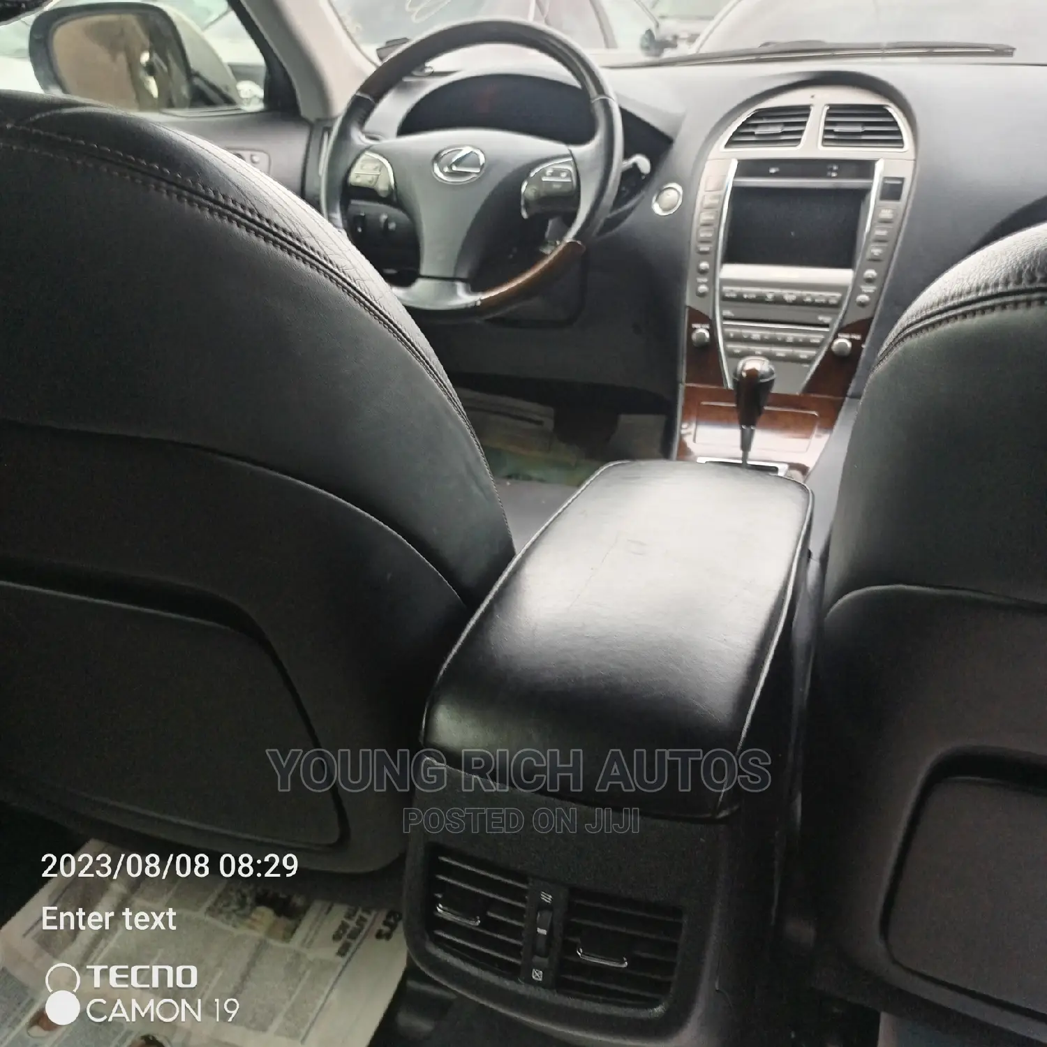 Lexus ES 350 2011 Black