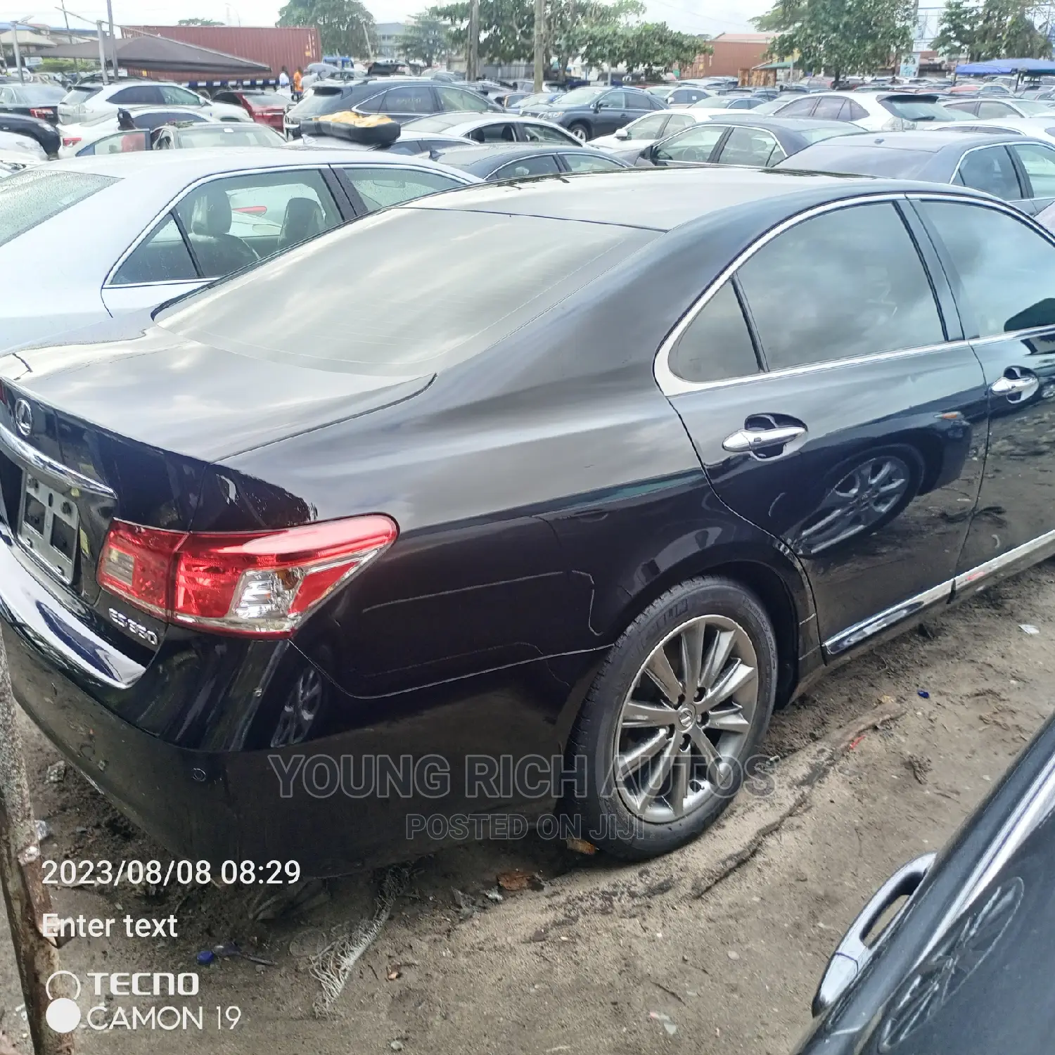 Lexus ES 350 2011 Black