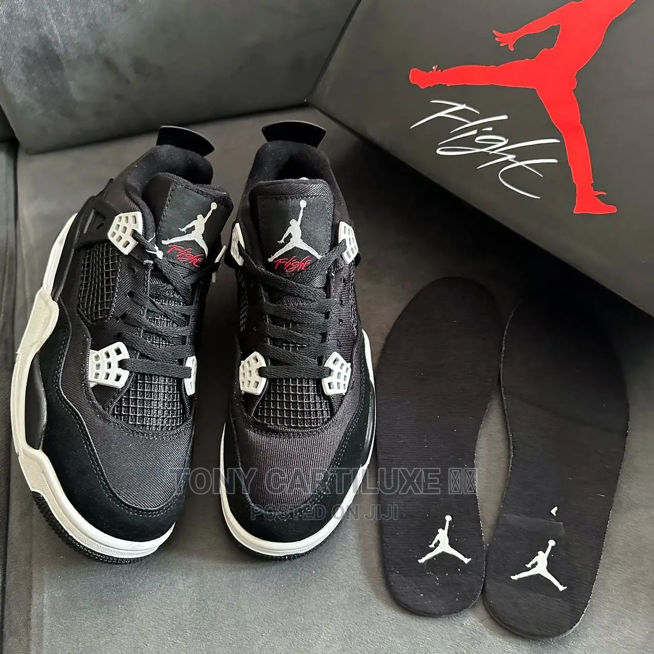 Air Jordan 4 Retro “Black Canvas”