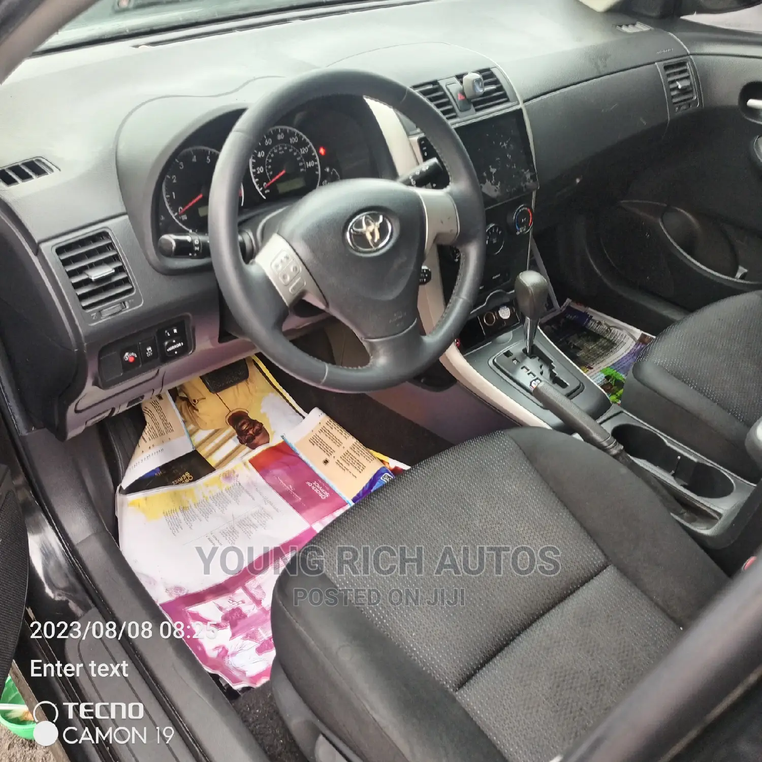 Toyota Corolla 2009 Black