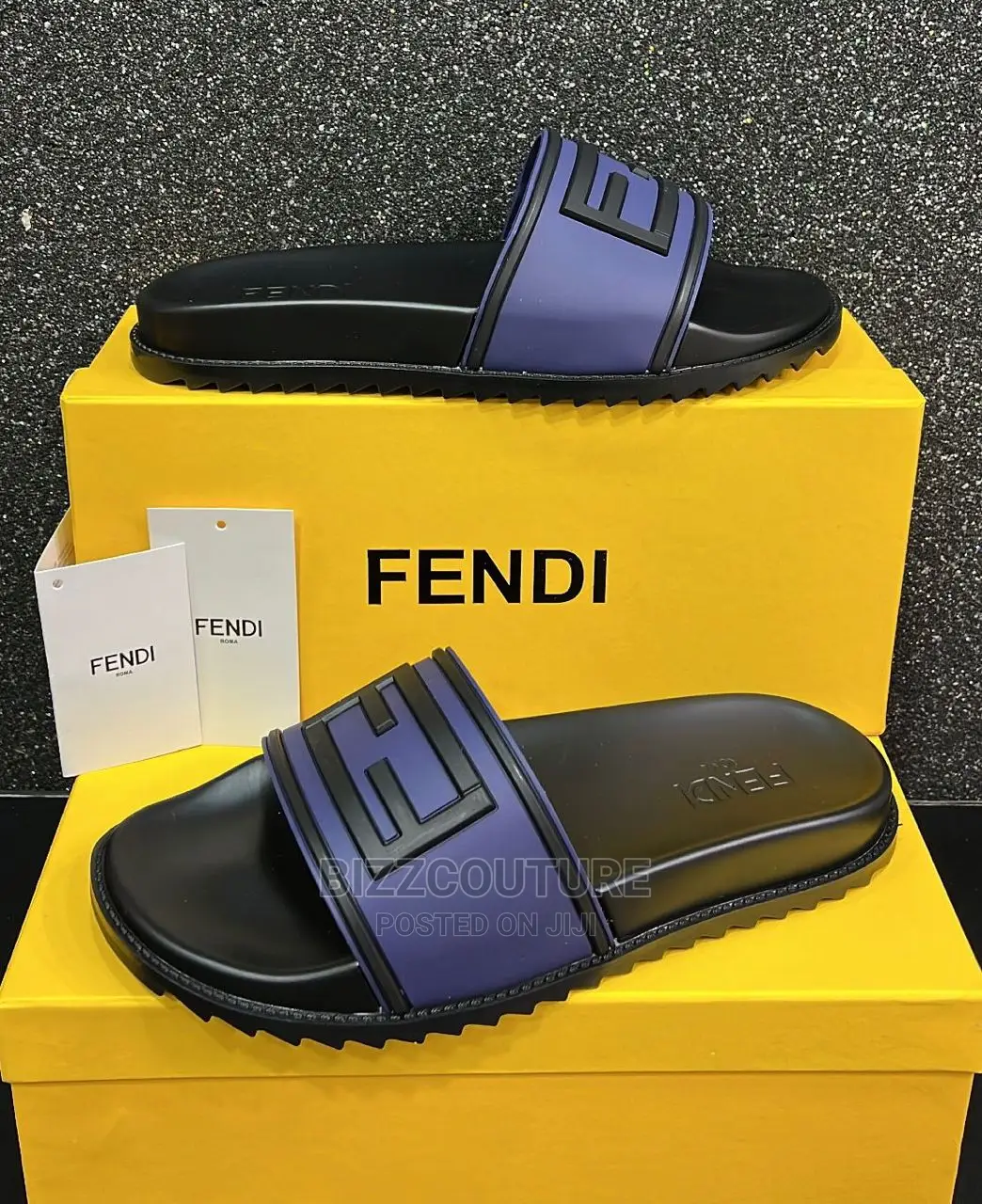 Original FENDI Slides Available in Store