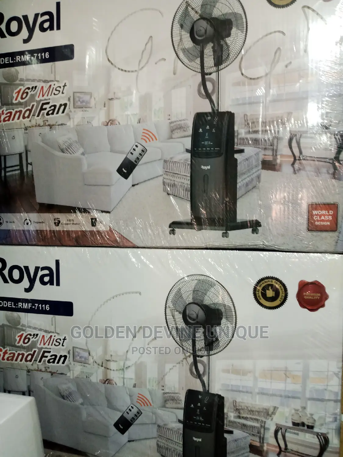 Royal Standing Mist Fan