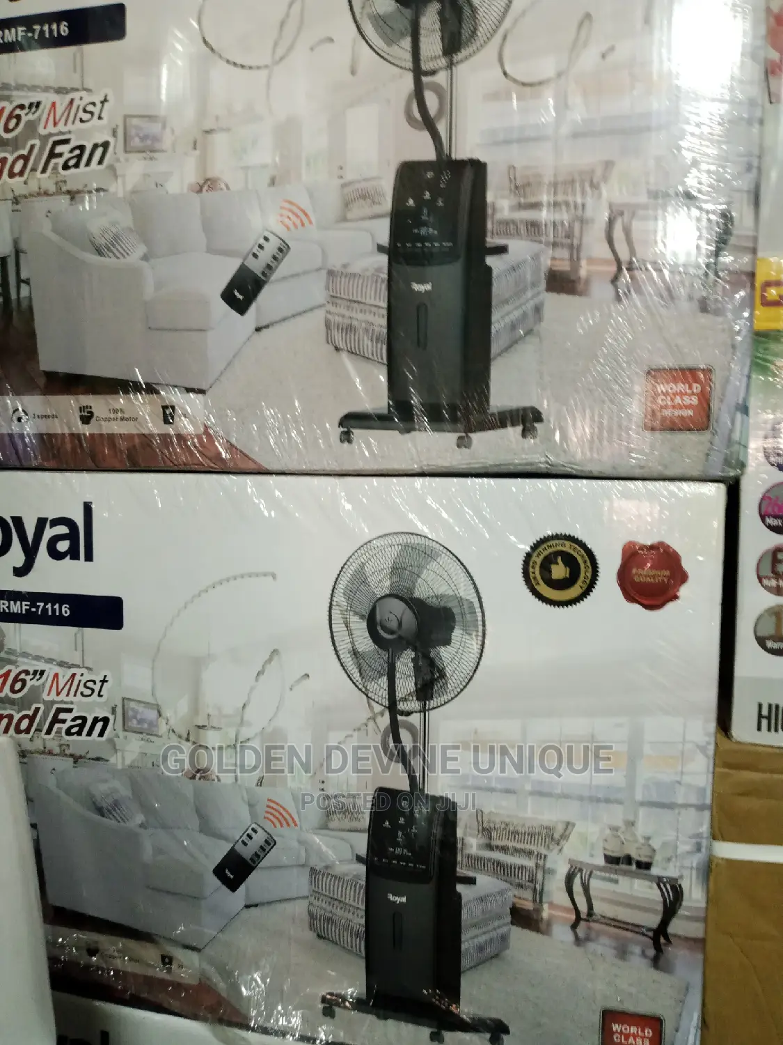 Royal Standing Mist Fan