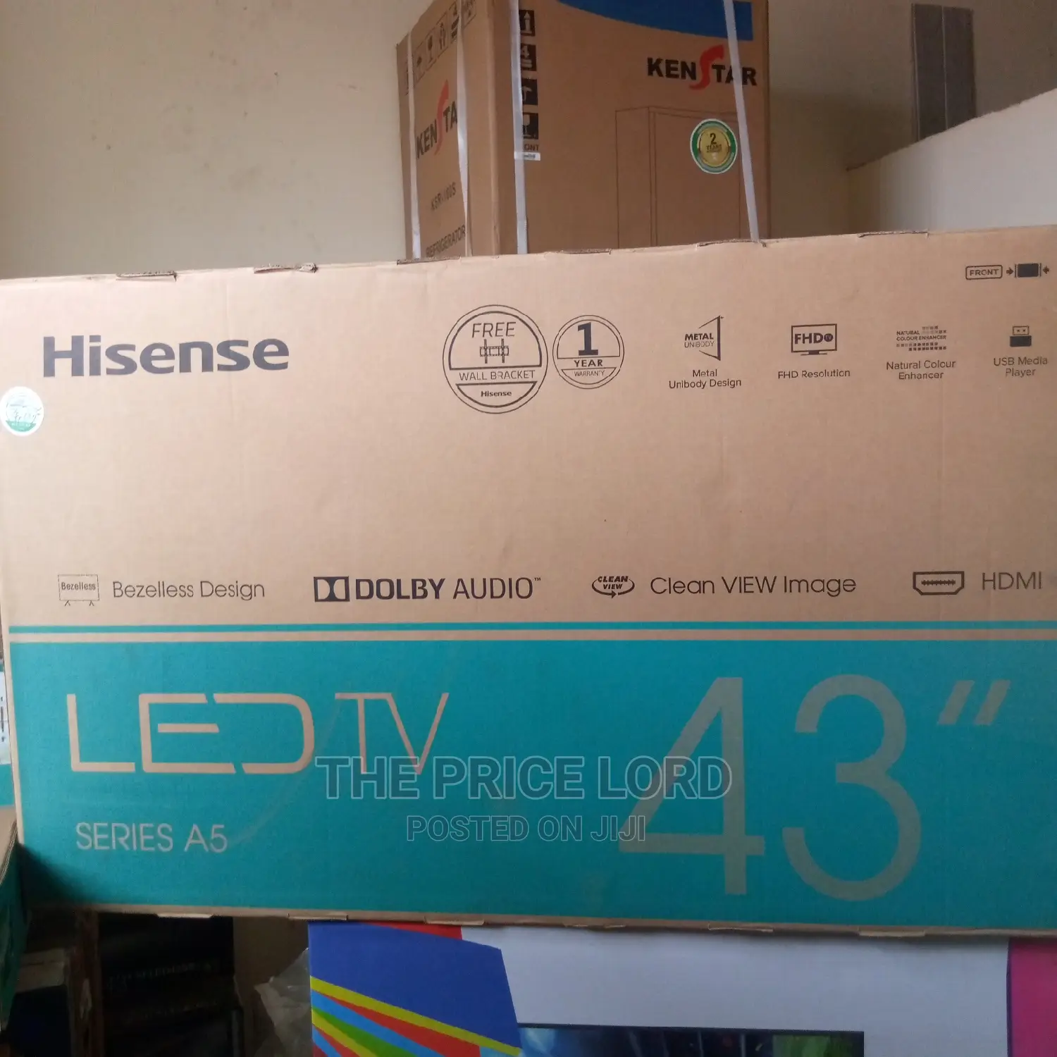 Hisense 43" Led TV A5100 + Free Bracket