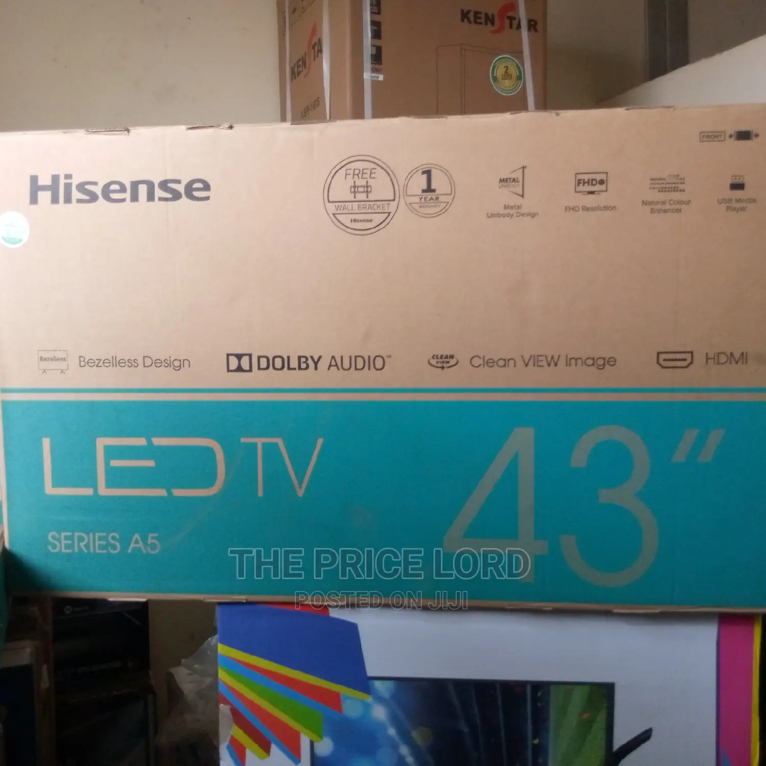 Hisense 43" Led TV A5100 + Free Bracket