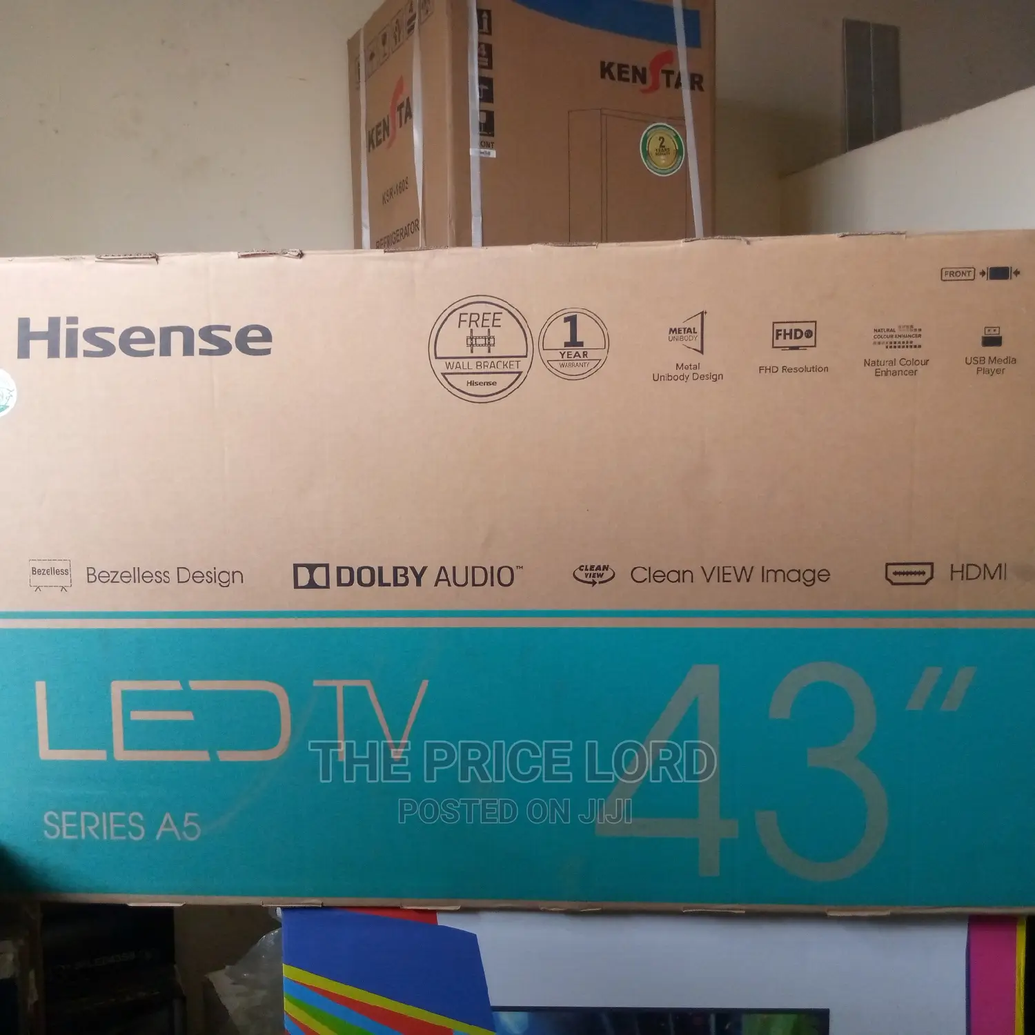 Hisense 43" Led TV A5100 + Free Bracket
