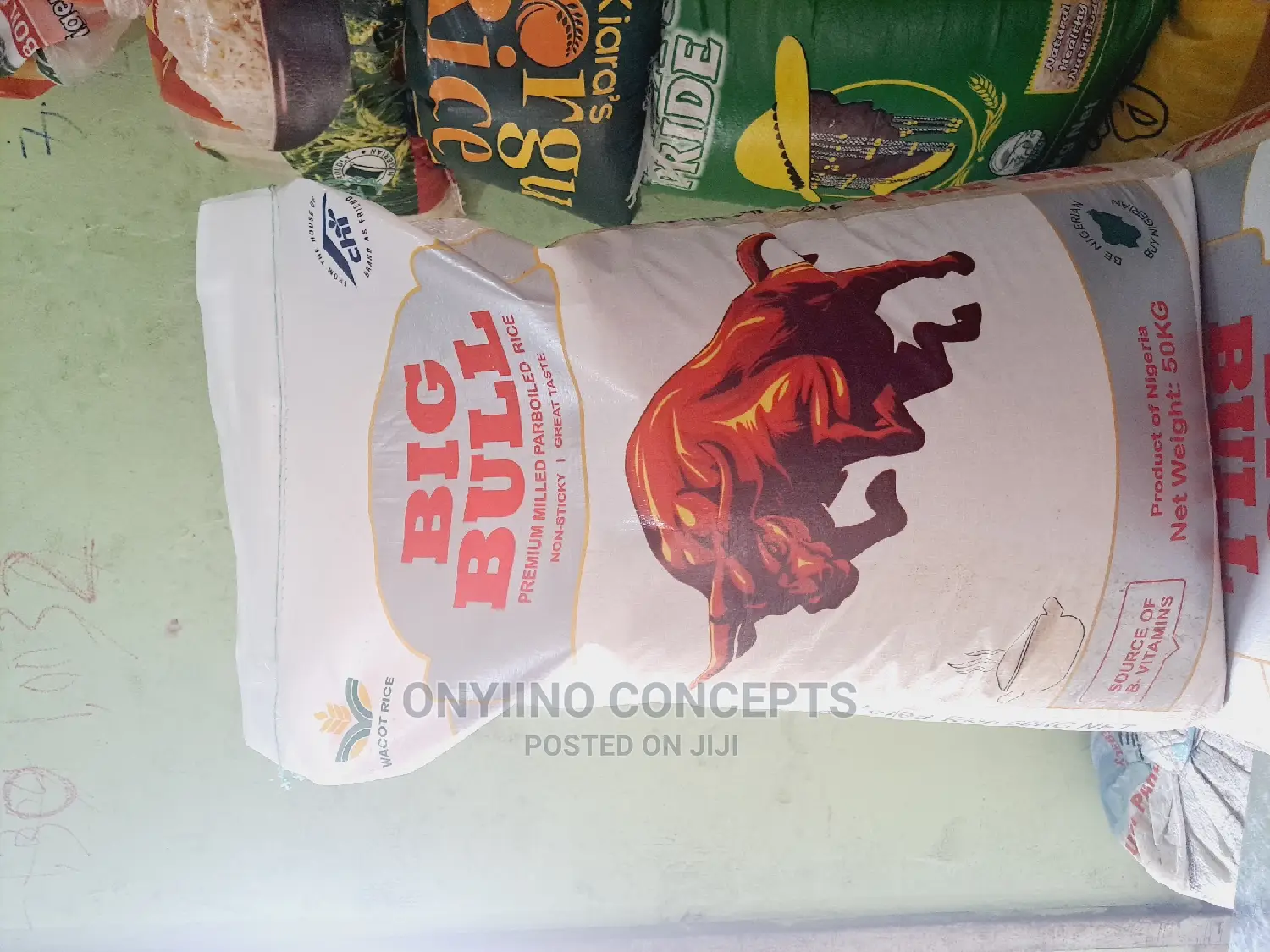 Big Bull Parboiled Premium Rice - 50kg
