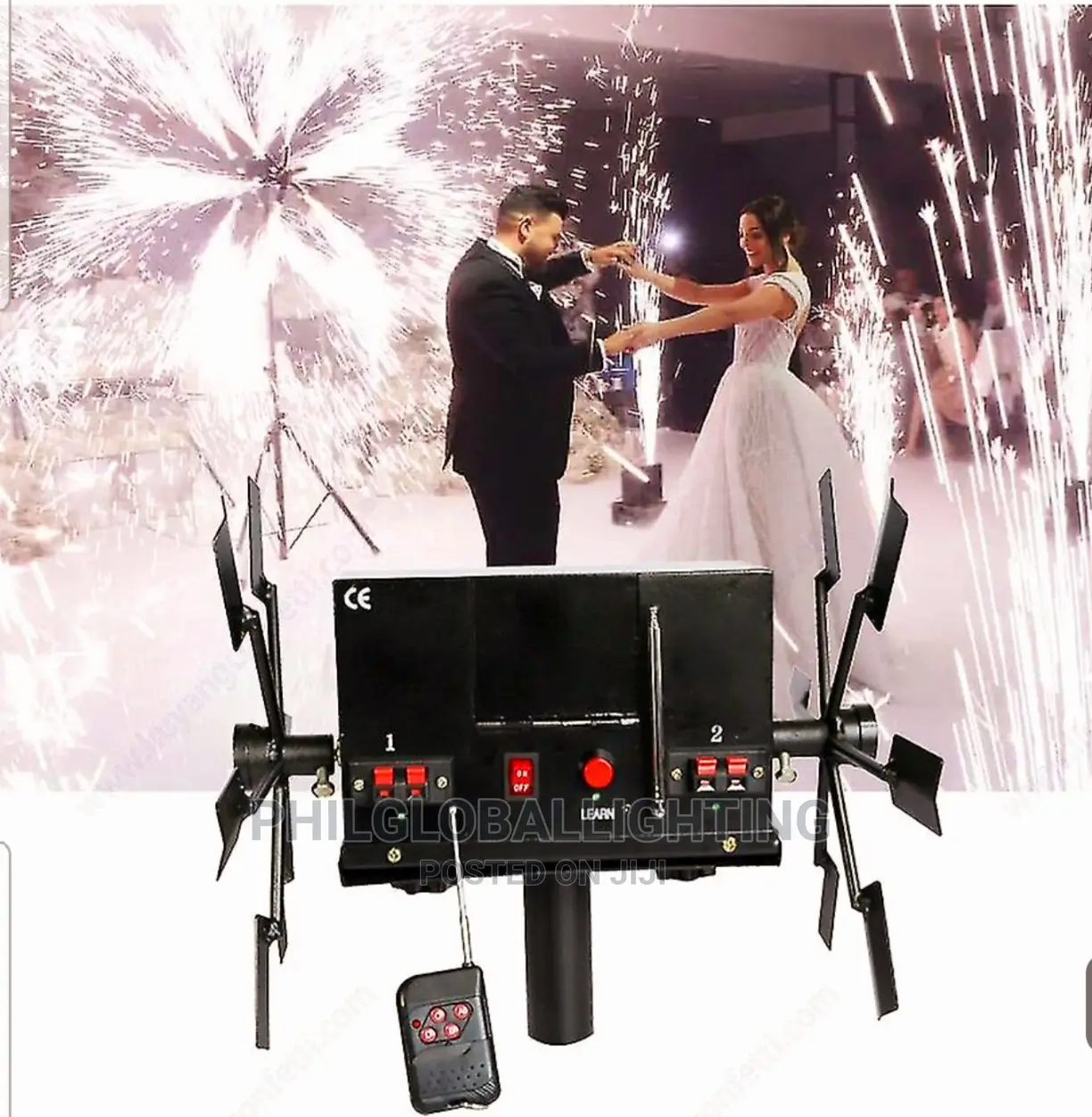 Spiral Fireworks Machine