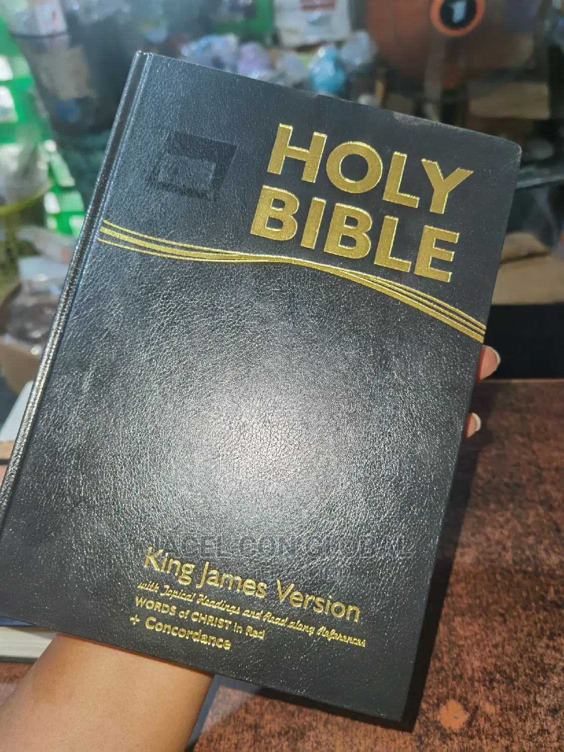 HOLY BIBLE King James Version With Words of Christ in Red