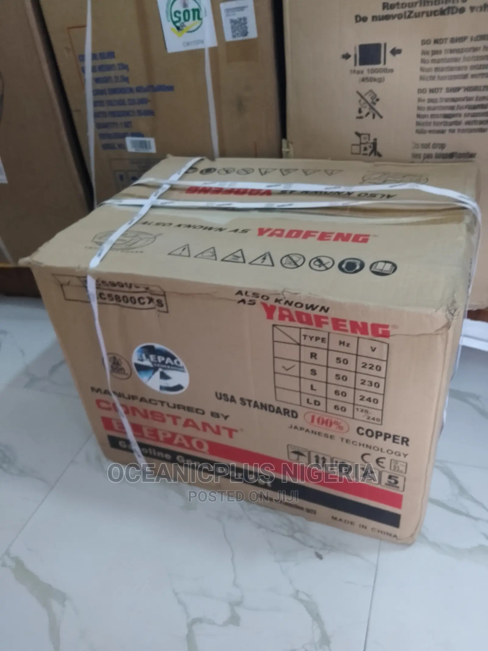 Brand New Elepaq Constant Ec5800cx 3.5kva Manual Generator