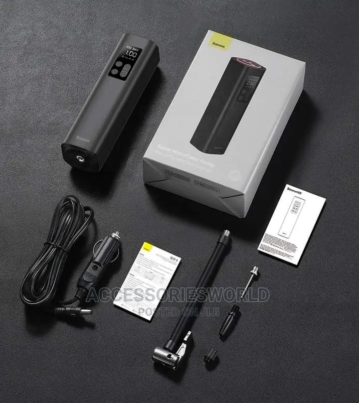 Baseus Super Mini Inflator Pump Car Air Compressor