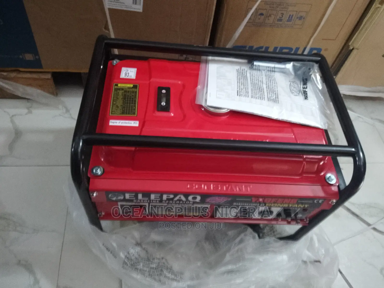 Brand New Elepaq Constant Ec5800cx3.5kva Manual Generator