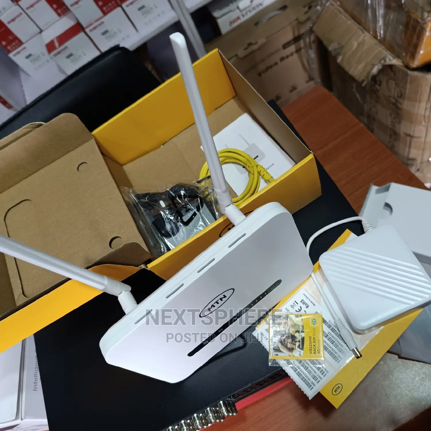 Broadband Cat6 4g Wifi Router With 30gb Free Data