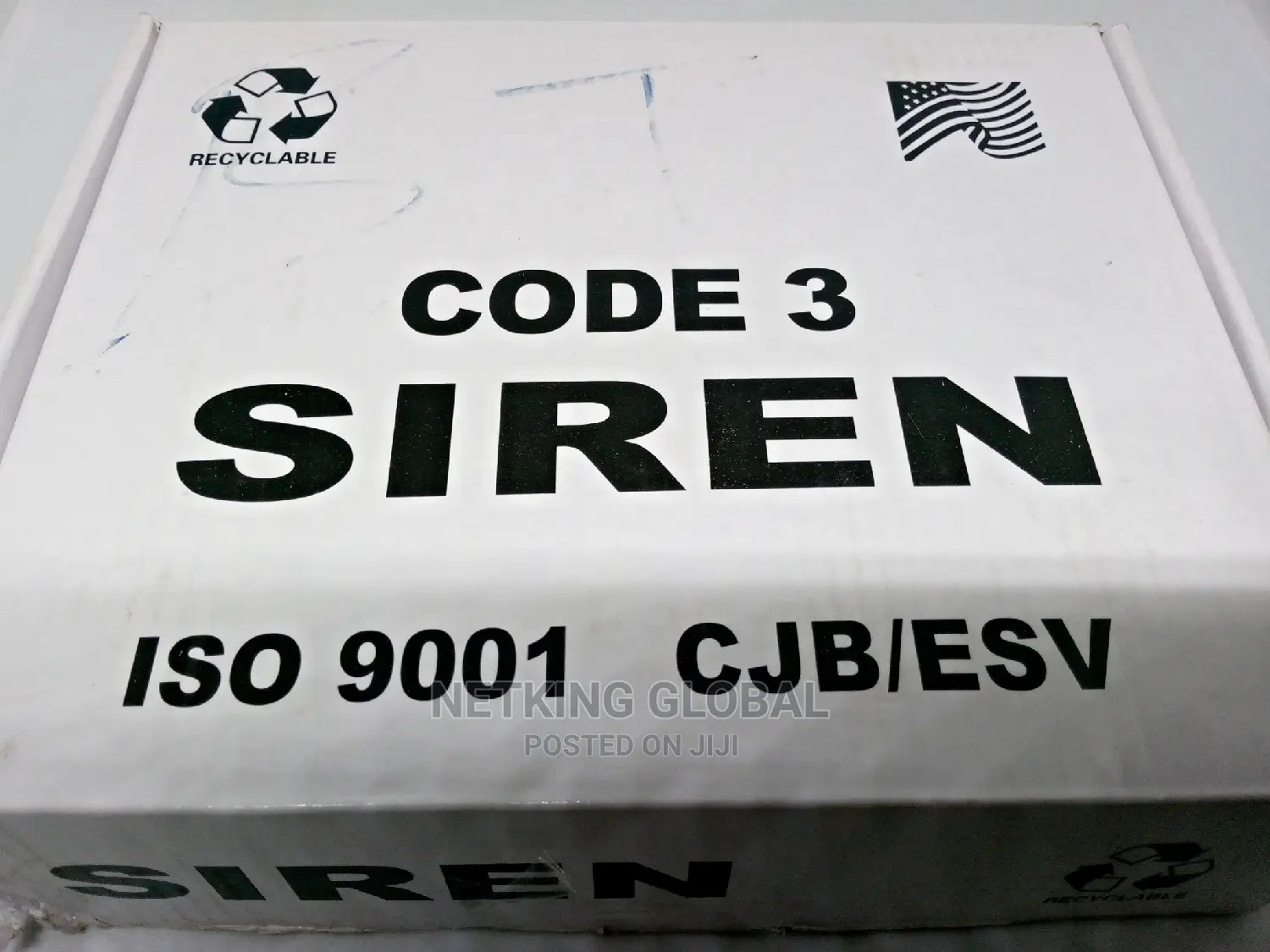 Code 3 Siren (ISO 9001 CJB/ESV)