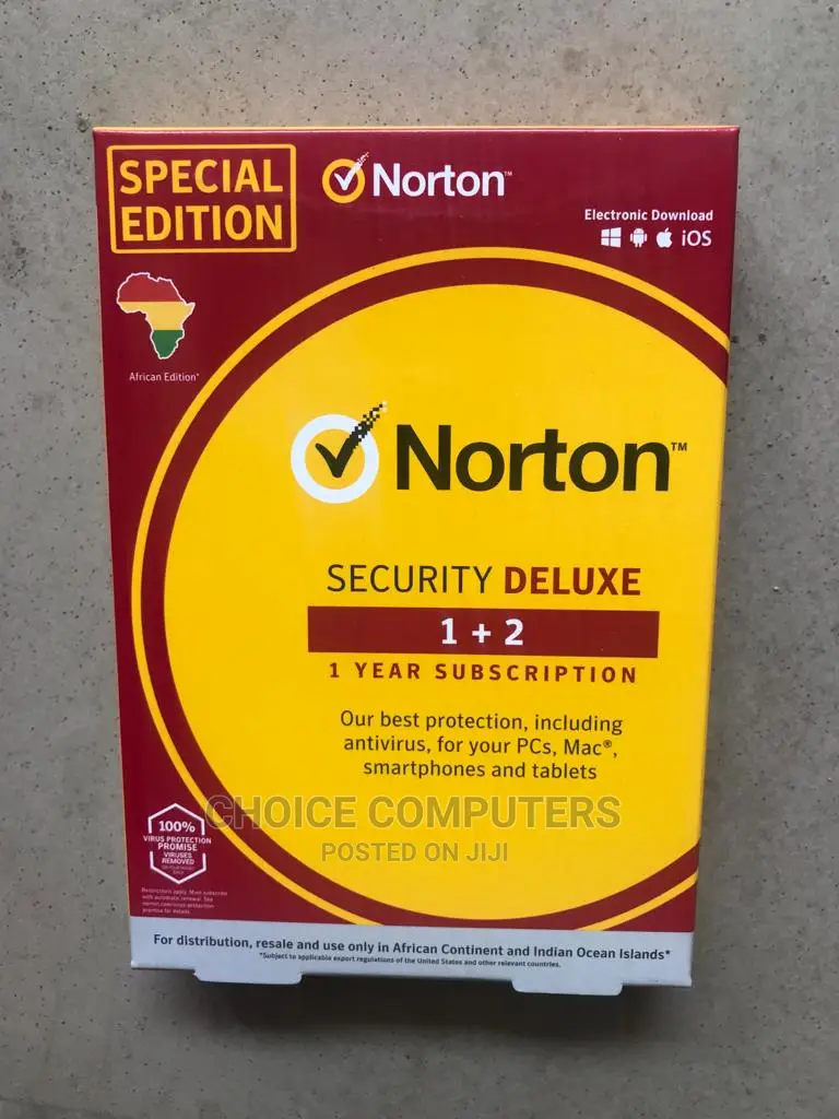 Norton Security Deluxe, 3 Users