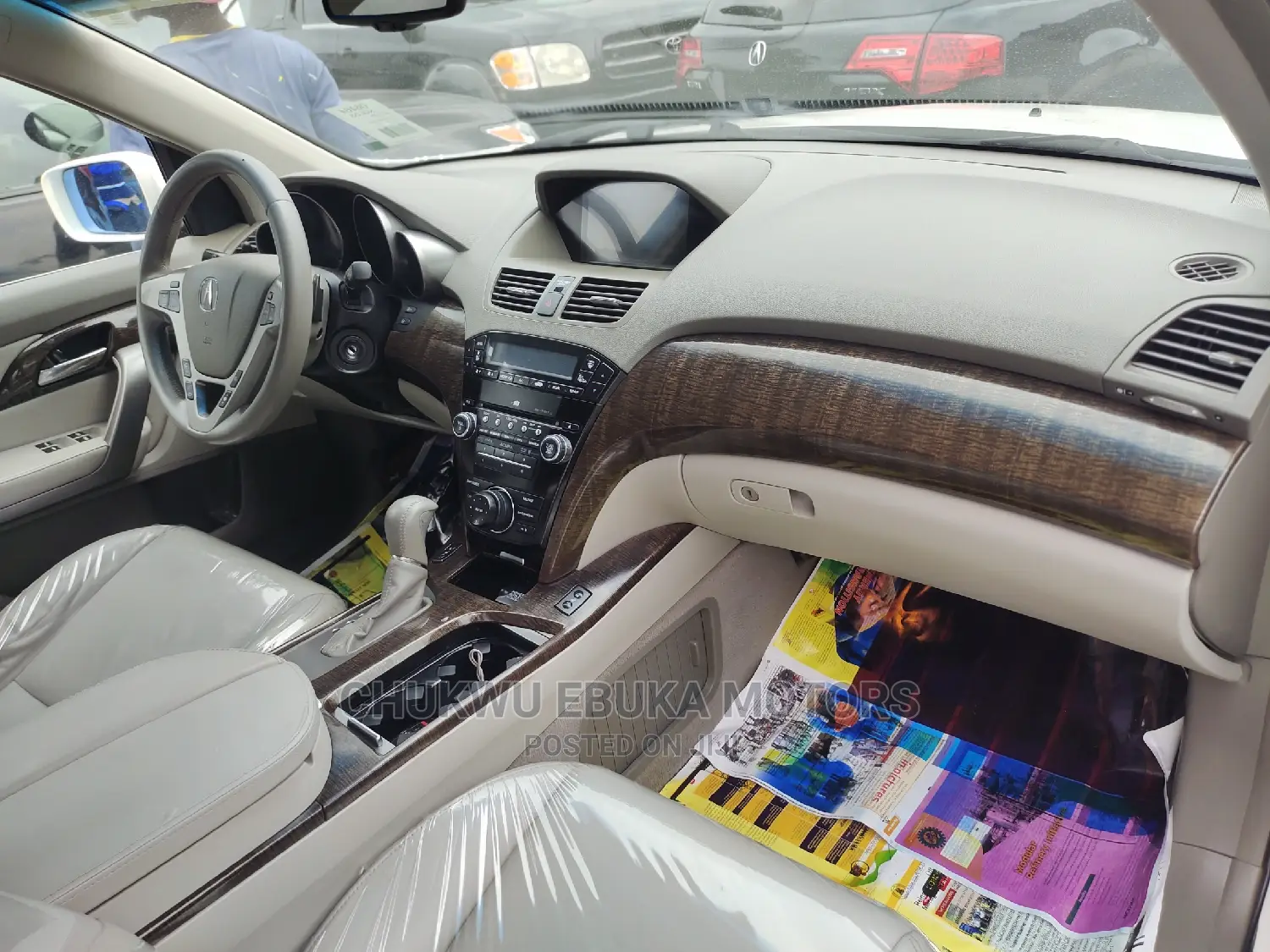 Acura MDX Technology Package SUV AWD (3.7L 6cyl 6A) 2011 White