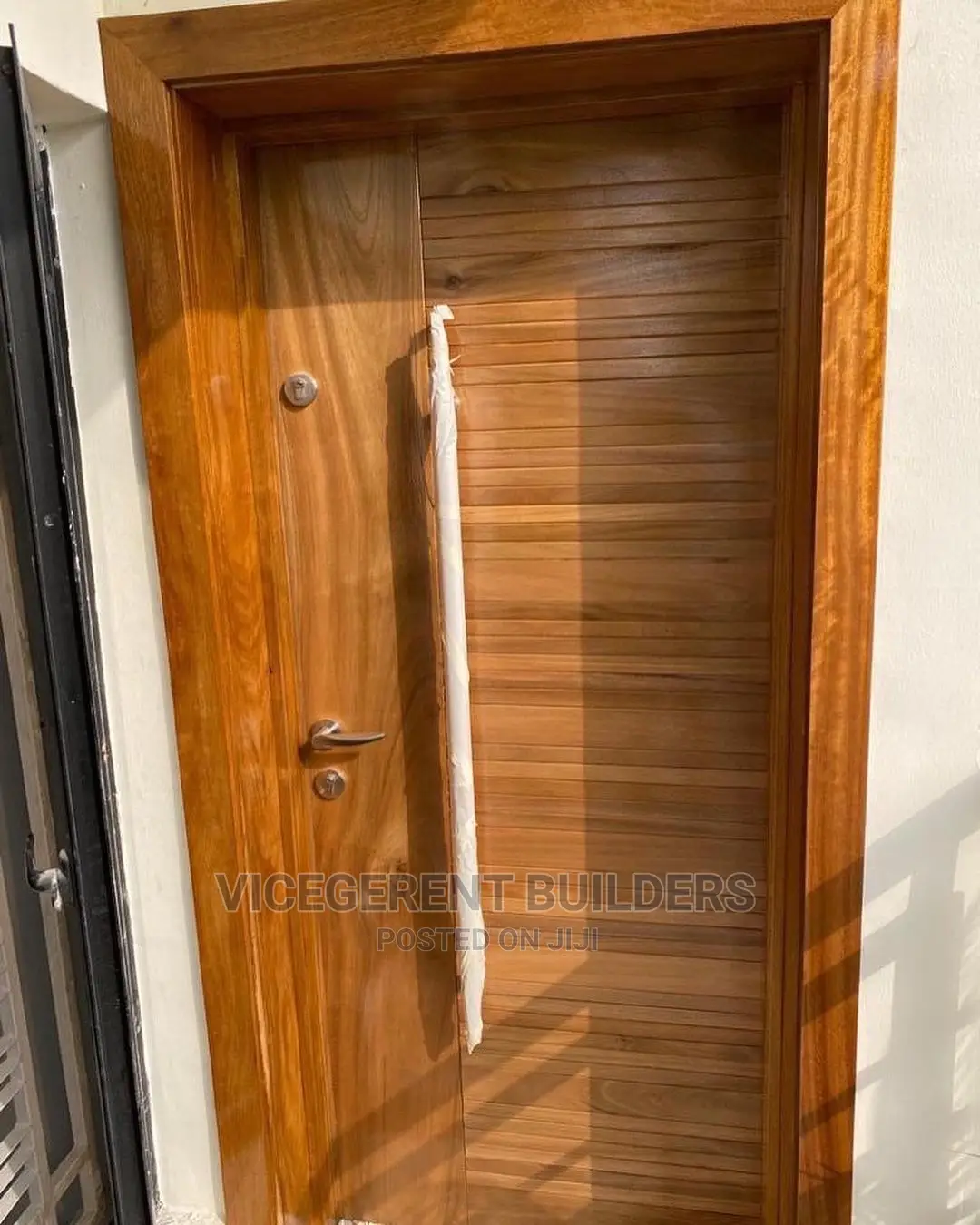 High Density Hard Wood Timber Waterproof Door Door