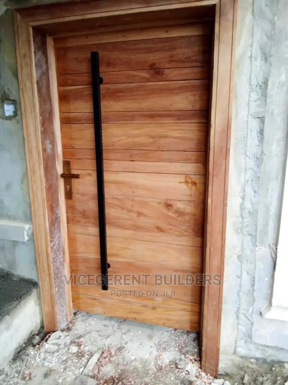 High Density Hard Wood Timber Waterproof Door Door
