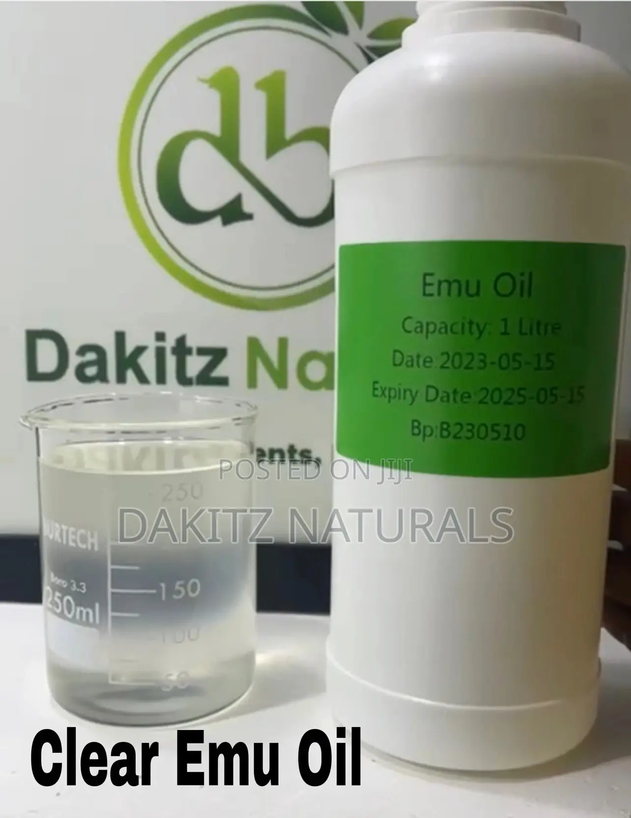 Ultra Clear Emu Oil 250ml