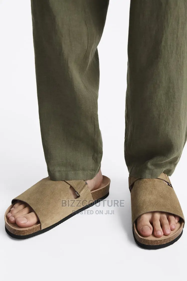 Original ZARA SUEDE Sandals Available in Store