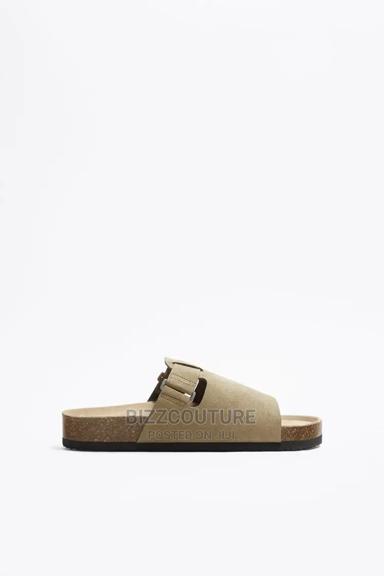 Original ZARA SUEDE SANDALS Available in Store