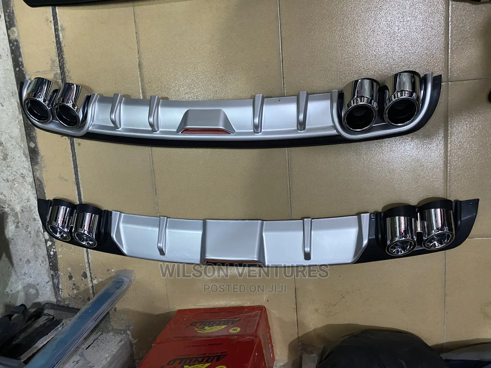Back Bumper Chrome