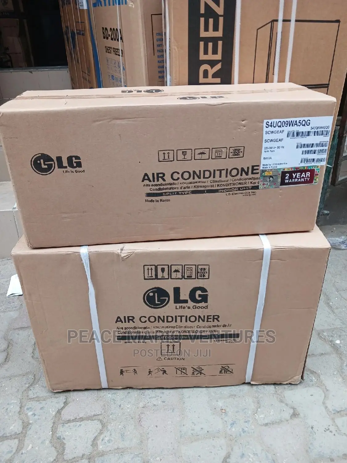 Original LG 1hp Airconditioner With 2years Warranty