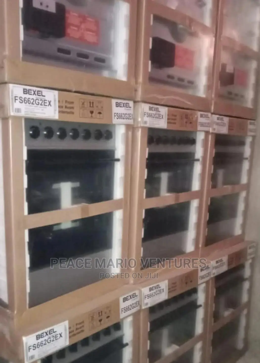 Standard Bexel 60×60 Gas Cooker 2gas/2electric With Warranty