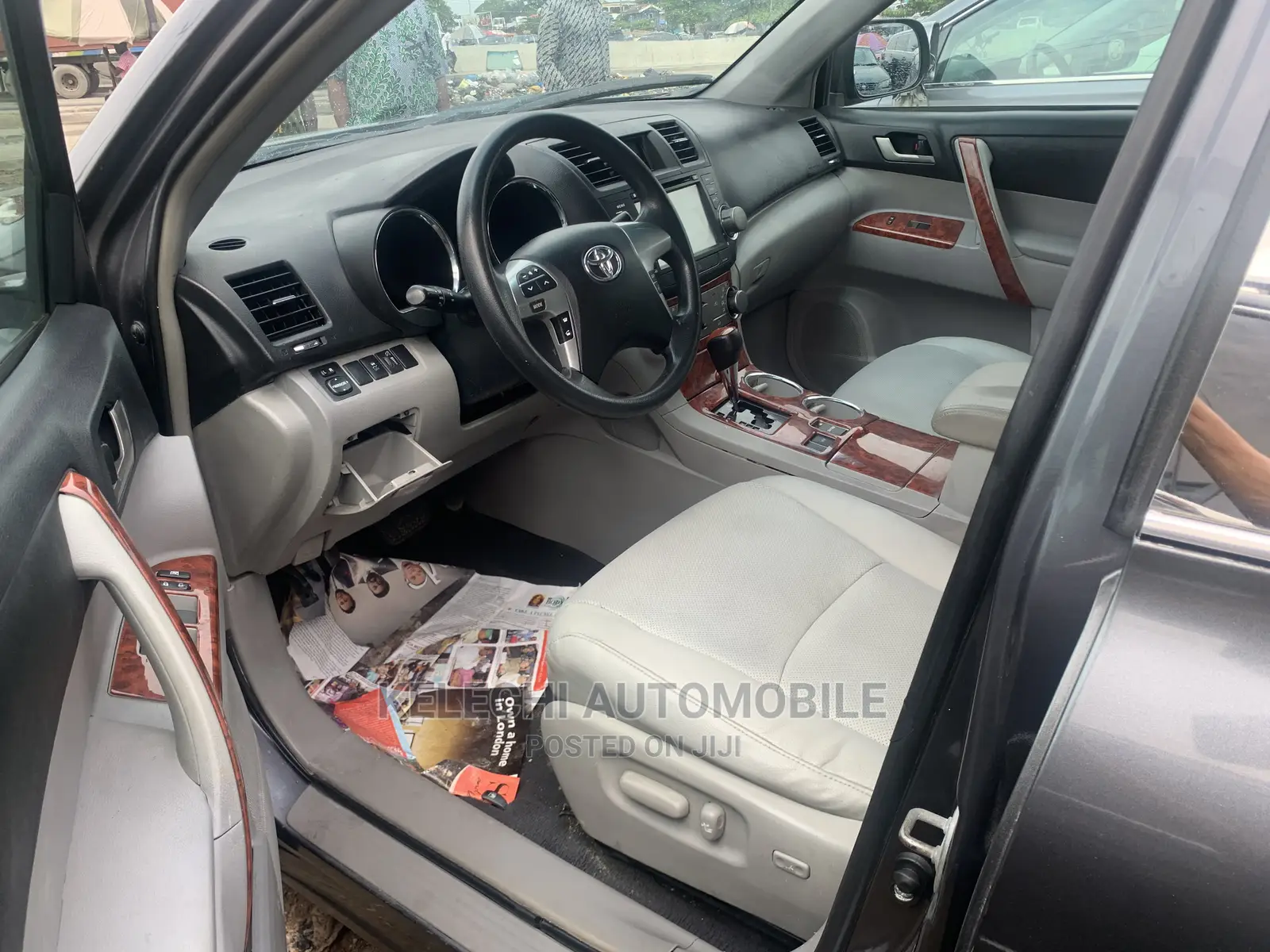 Toyota Highlander Limited 2012 Gray