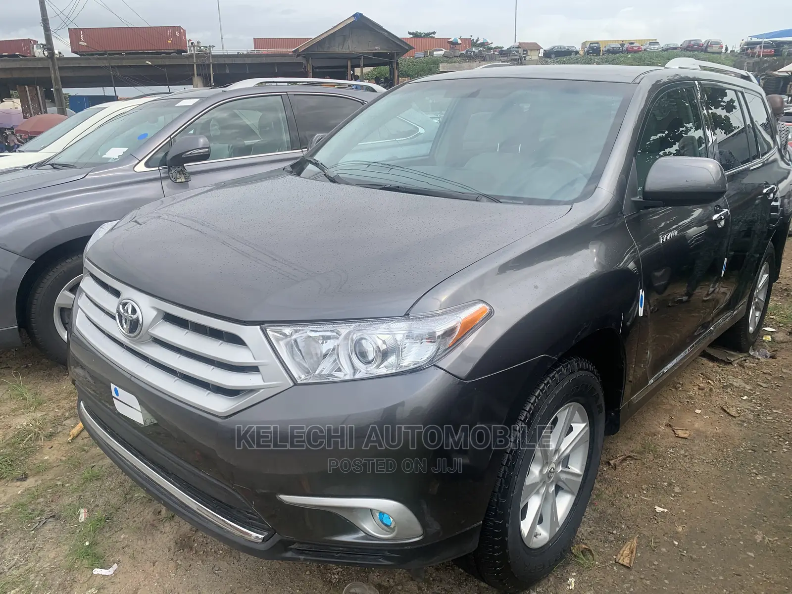 Toyota Highlander Limited 2012 Gray