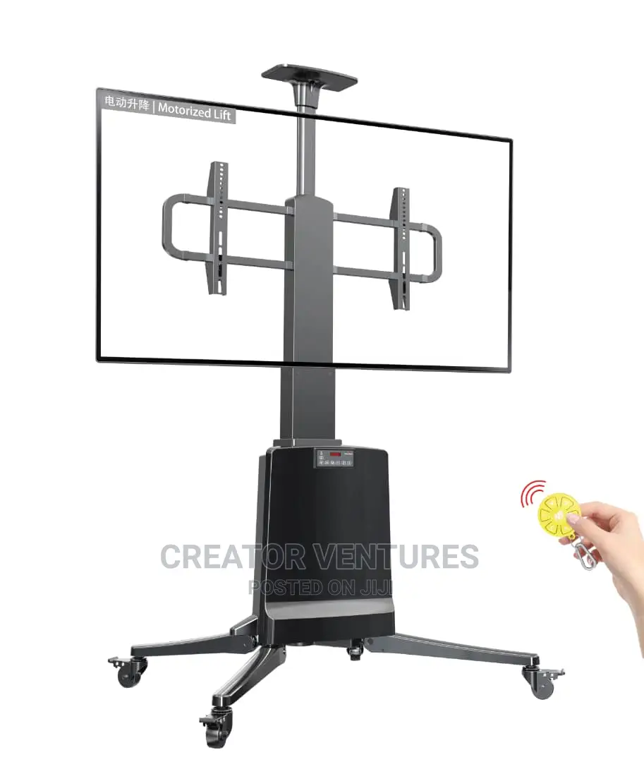 TV Stand Trolley Wit Remote Control,4 Lcd,Led,Camera,Monitor