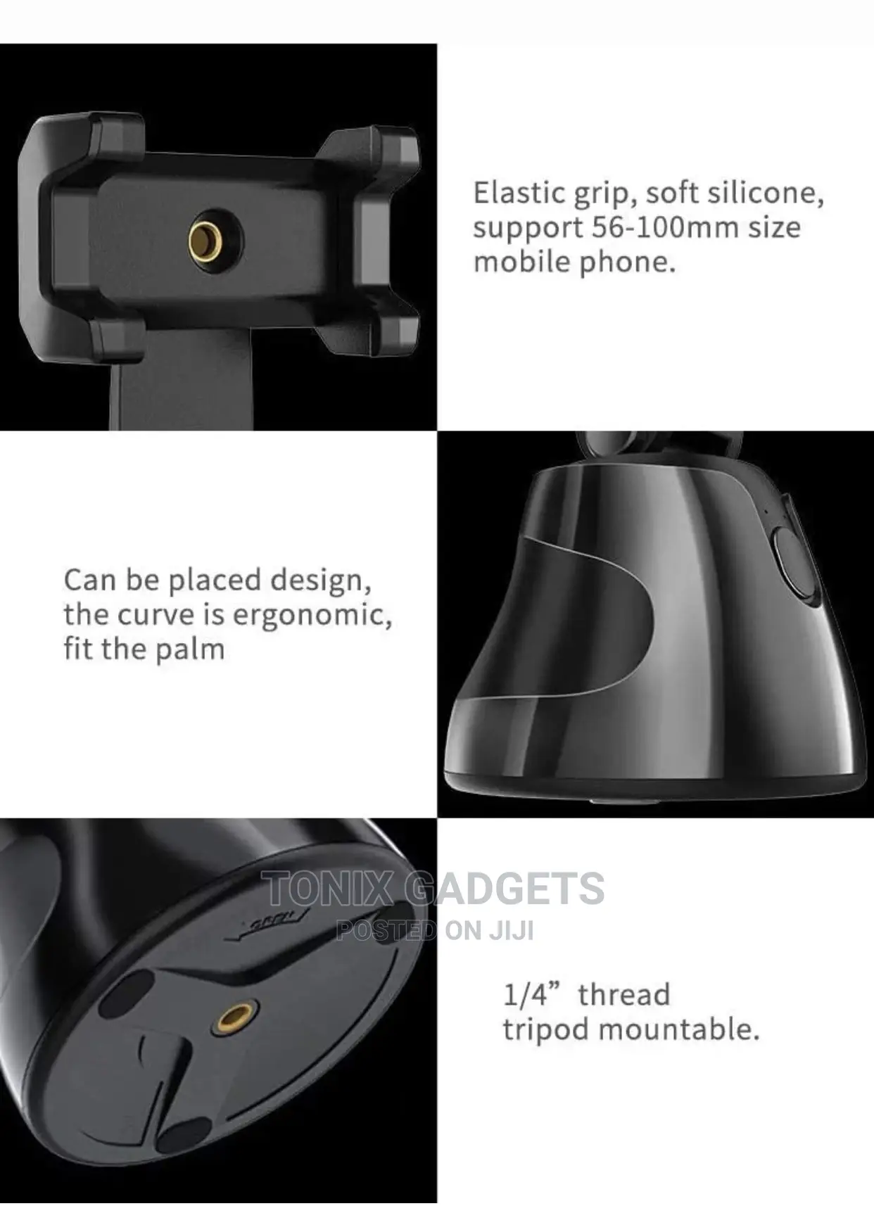 Auto Tracking 360 Rotation Holder - Personal Robot Cameraman
