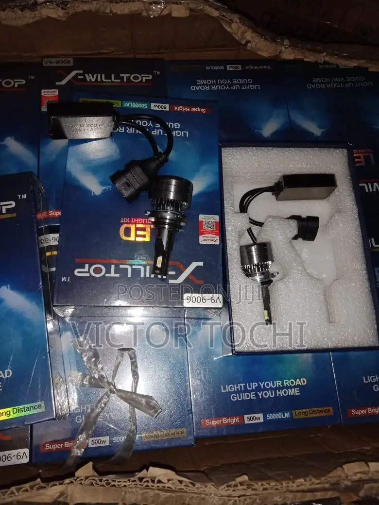 500watts Headlight LED Bulb V9 Xwilltop