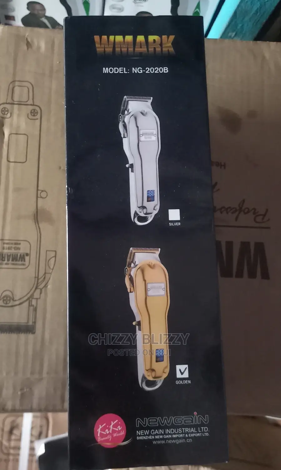 Wmark All-metal Ng 2020 Cord/Cordless Rechargeable Clipper