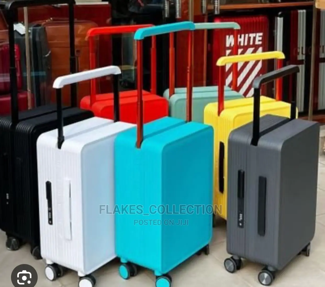High Quality Luxury Set of 2 Wide Pole Luguage Box
