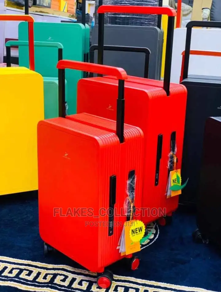 High Quality Luxury Set of 2 Wide Pole Luguage Box
