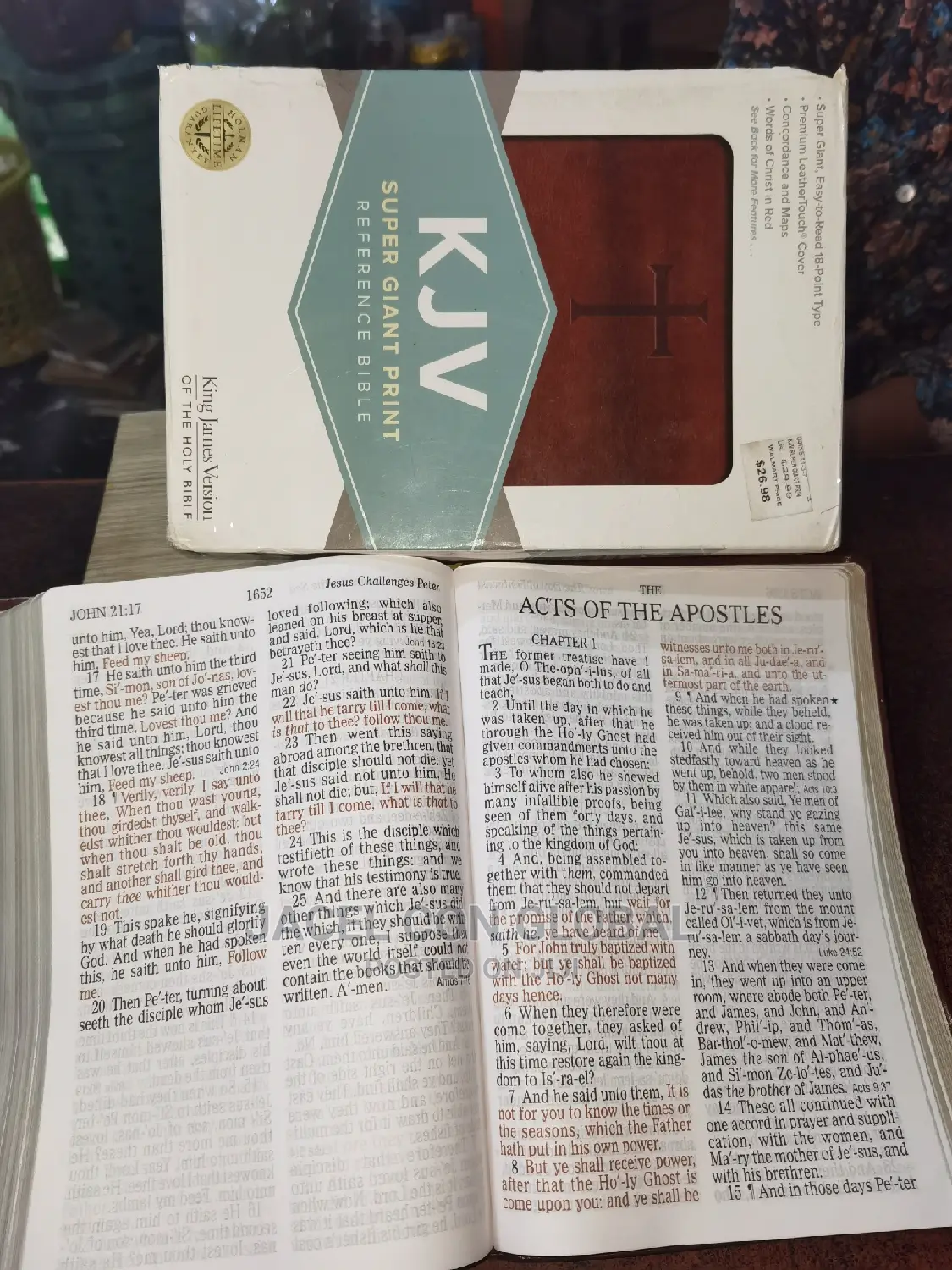 Super Giant Print Bible King James Version ( KJV )
