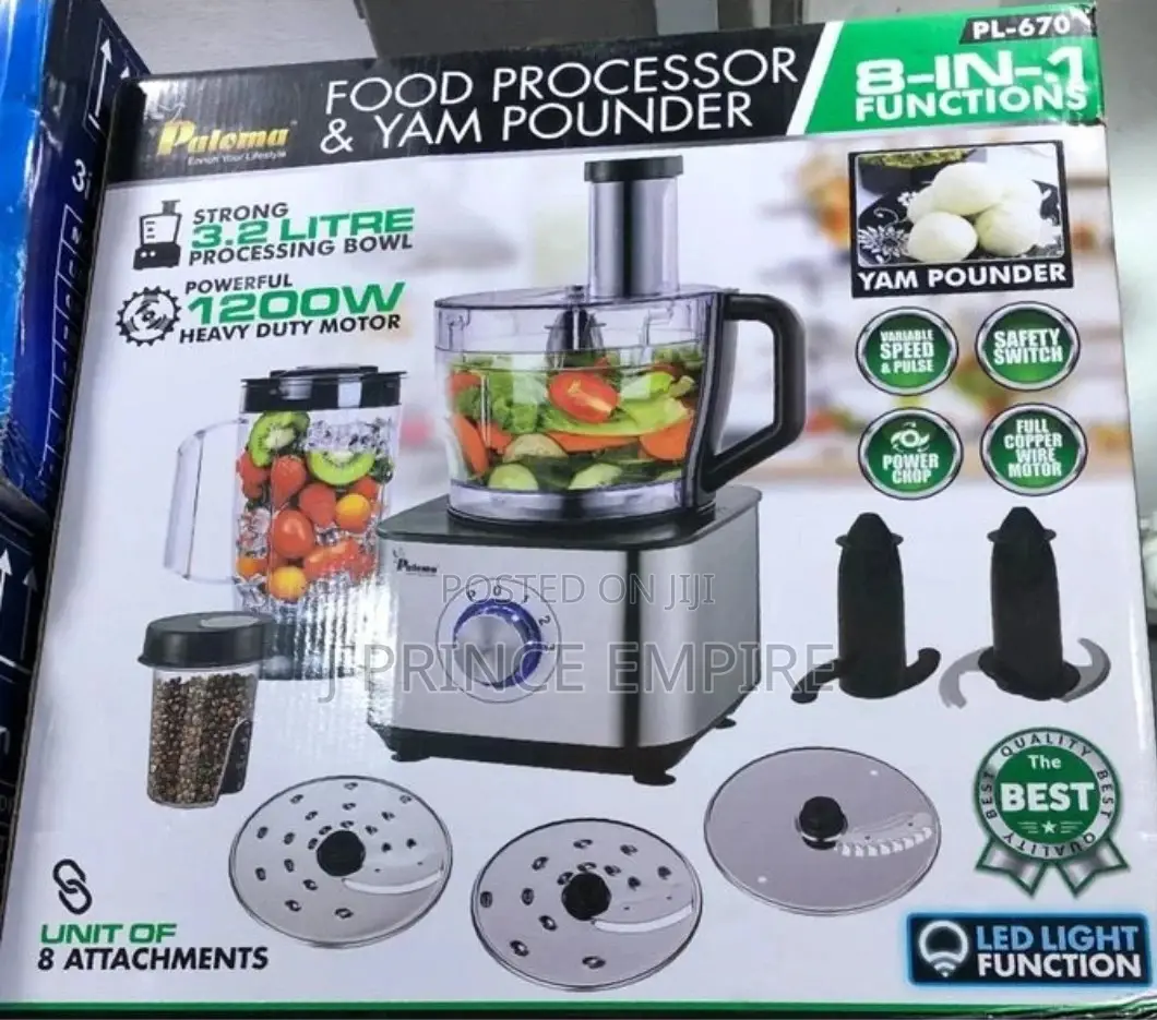 Paloma Food Processor and Yam Pounder 1200wttsn