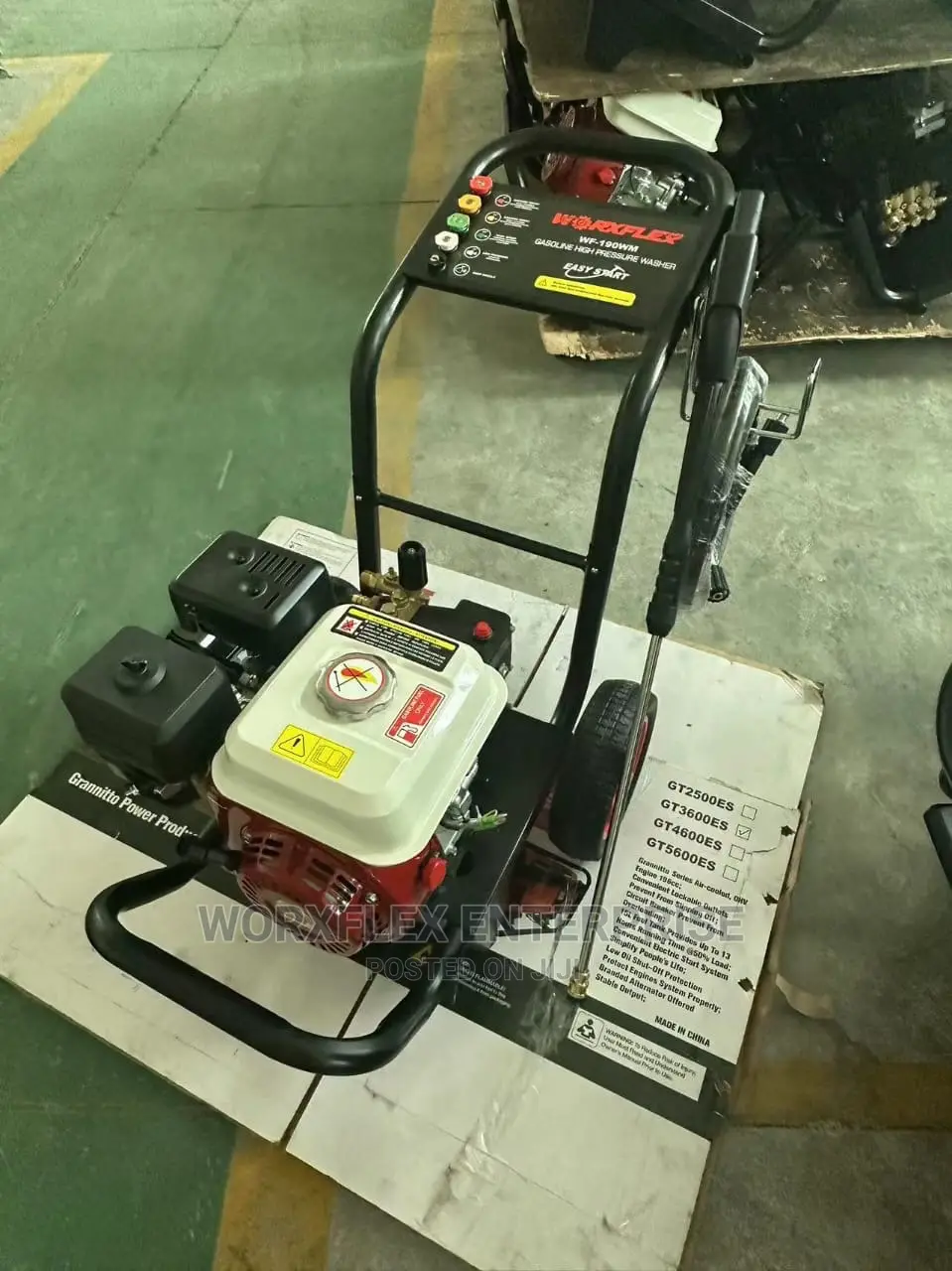 Big Gasoline Pressure Washing Machine