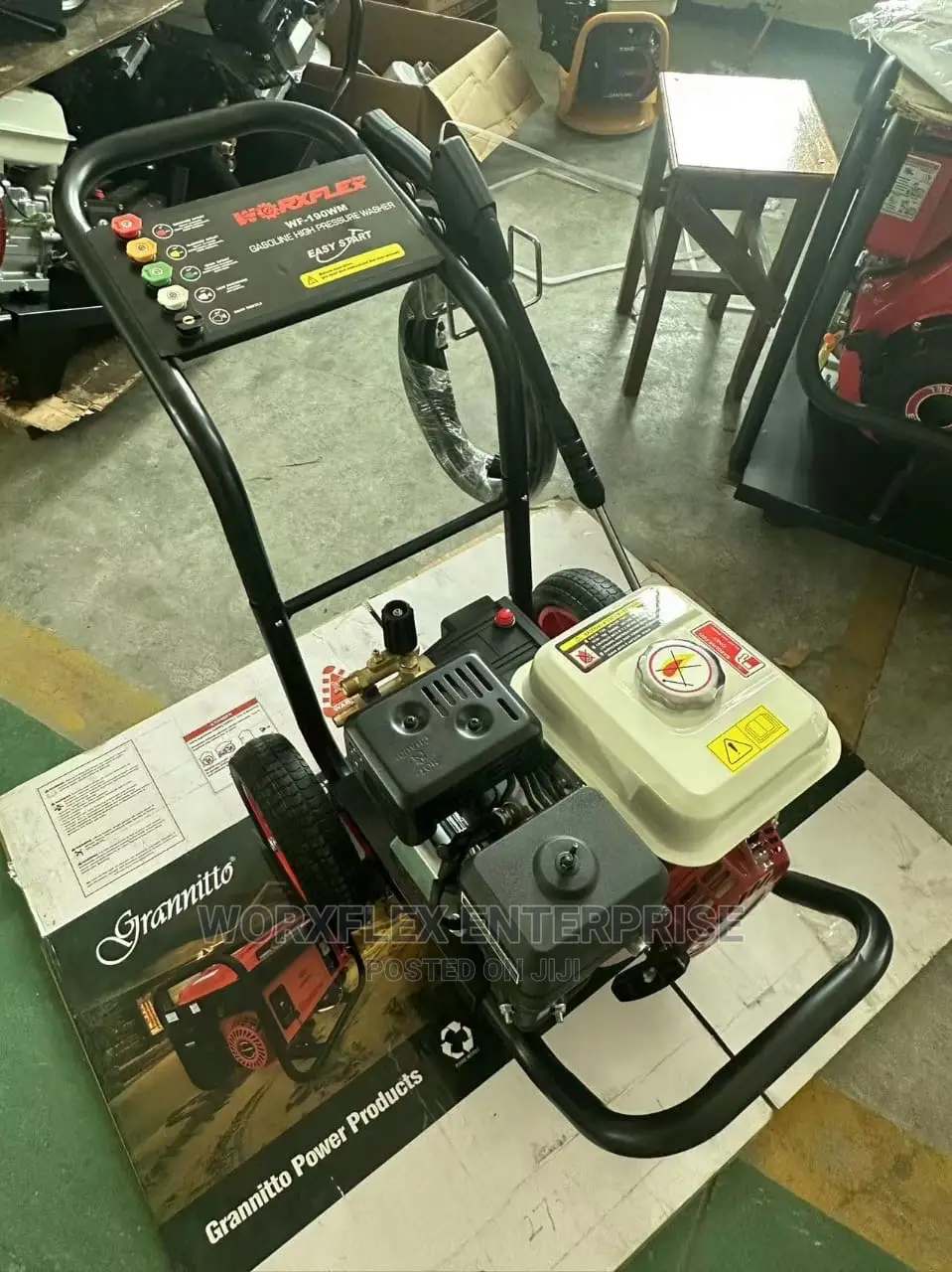 Big Gasoline Pressure Washing Machine