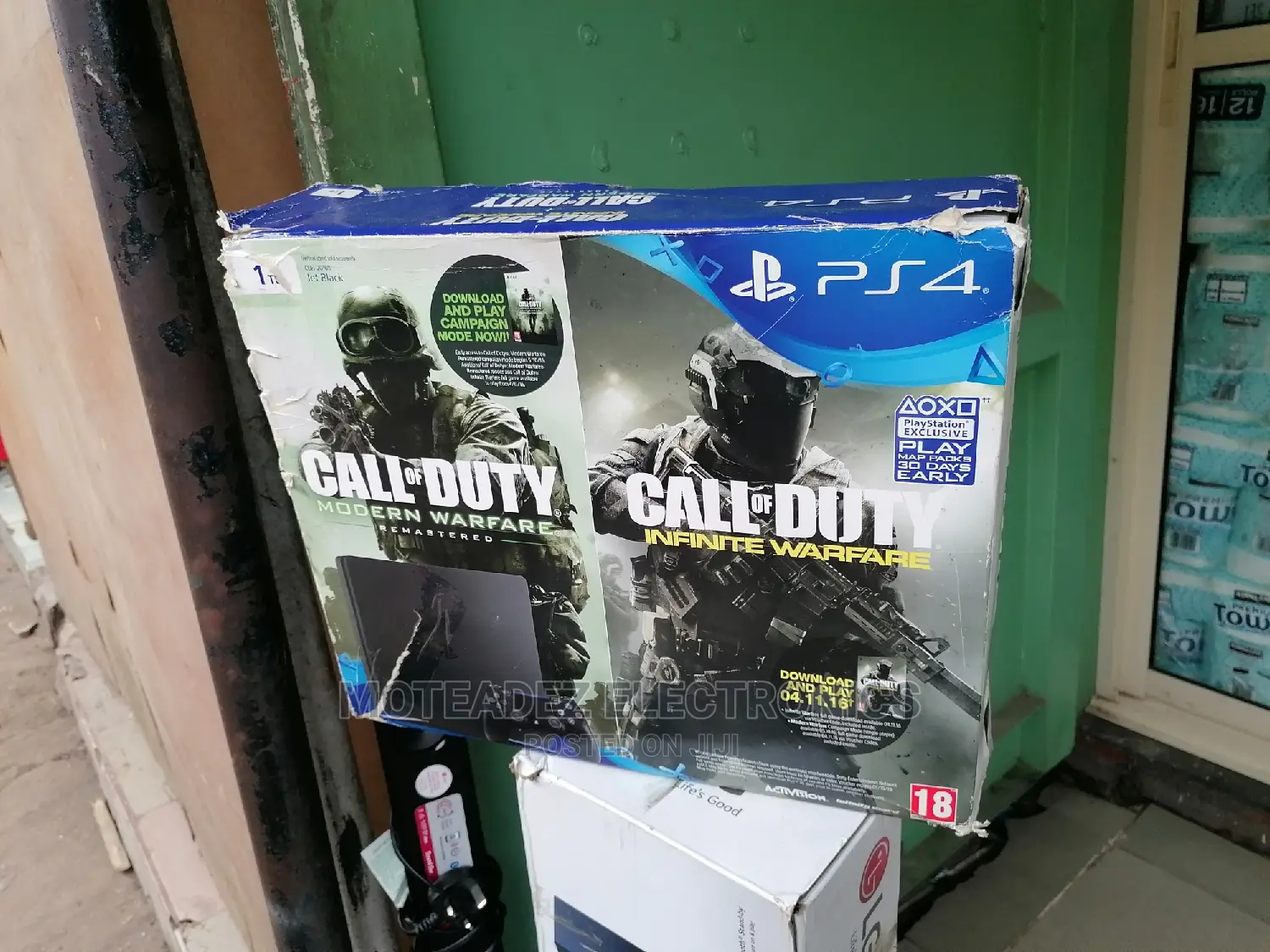 Uk Used Sony Ps4 Slim, 2pads, Fifa'25 Games Installed W/Cables