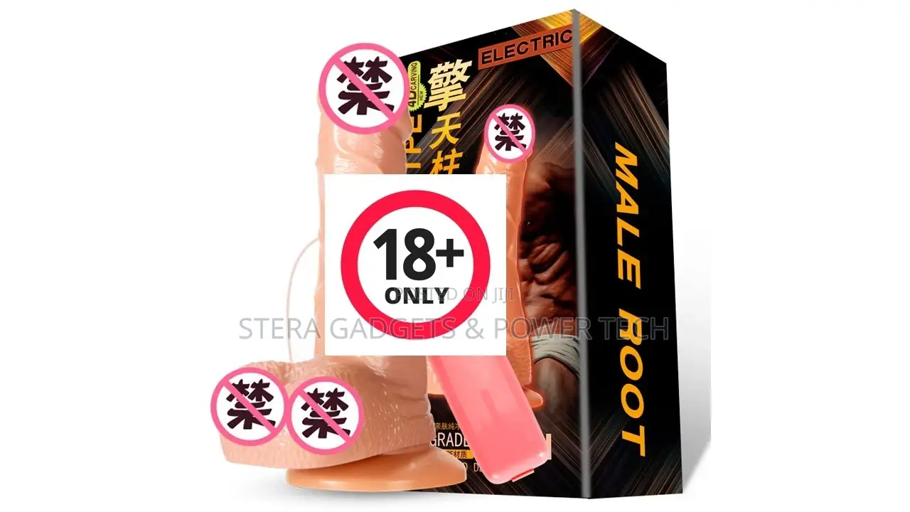 Soft Realistic Vibrating Dildo Penis