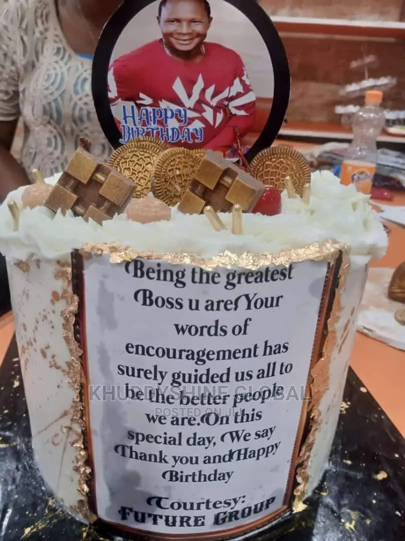 Cake to a Boss Birthday Cake