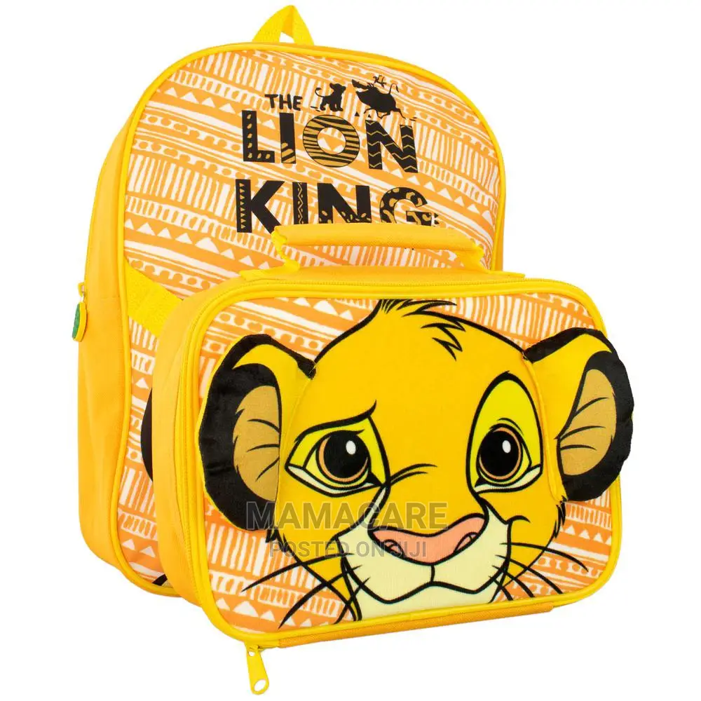 Lion King Backpack and Lunchbag Set