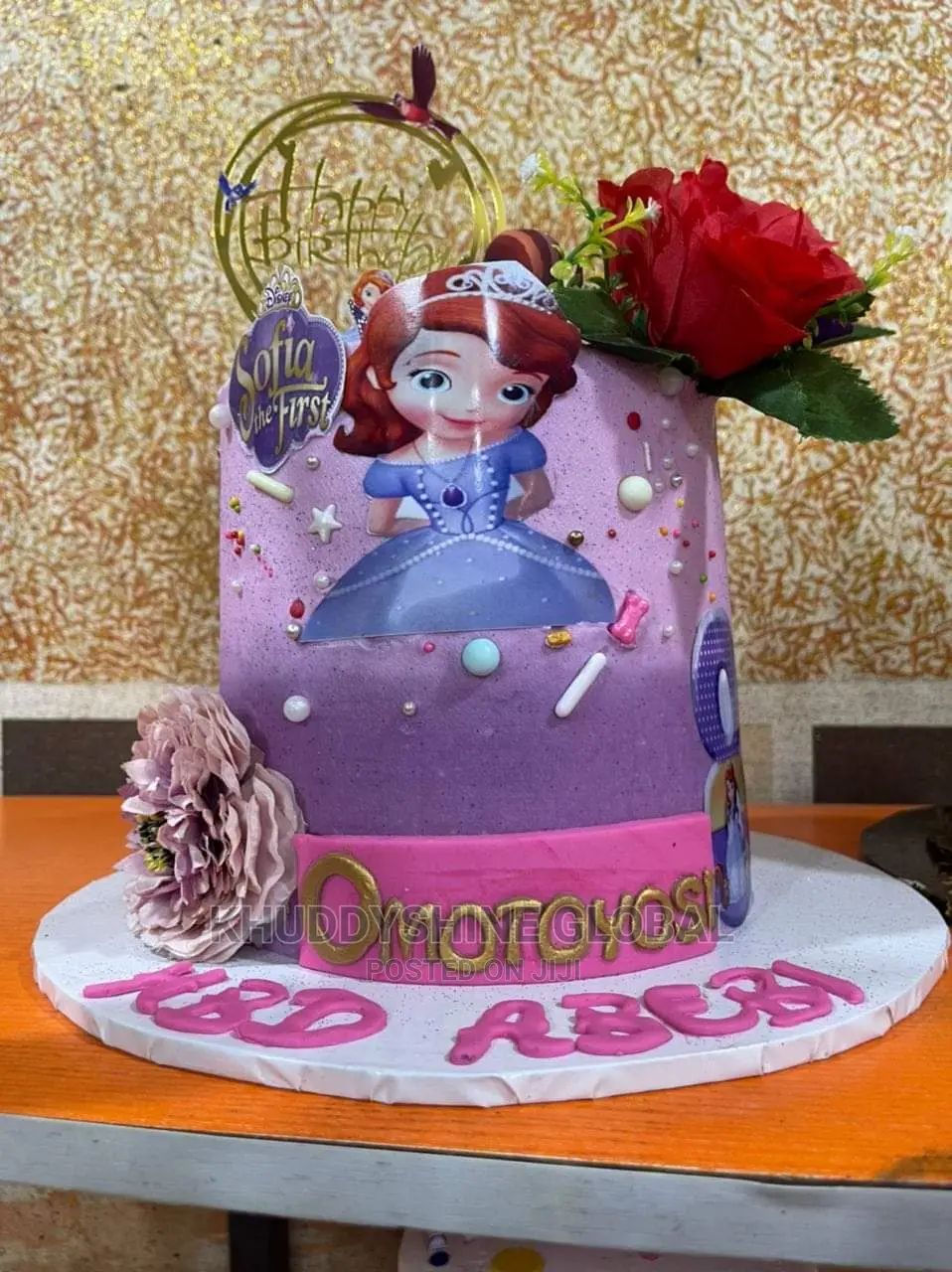 Madrid Cake , 40th Birthday Cake , Sofia the First Birthday