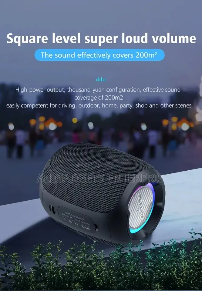 Zealot S53 Waterproof Wireless Portable Speaker