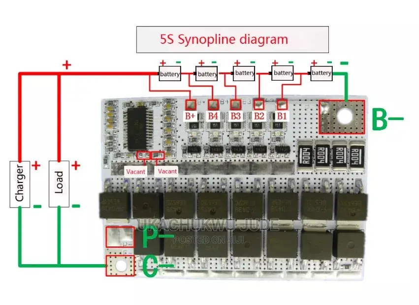 3s, 4s, 5s, Lithium Ion Battery Management System, 100a,