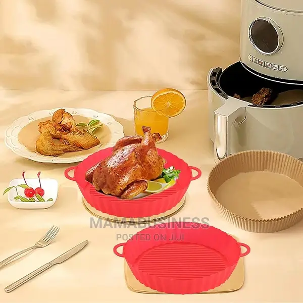 Reusable Silicone Airfryer Basket Liner
