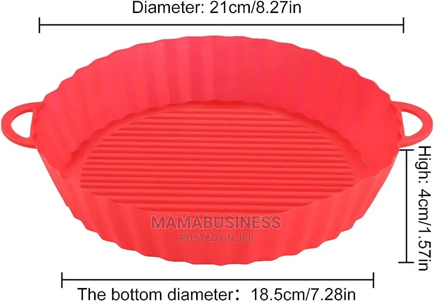 Reusable Silicone Airfryer Basket Liner