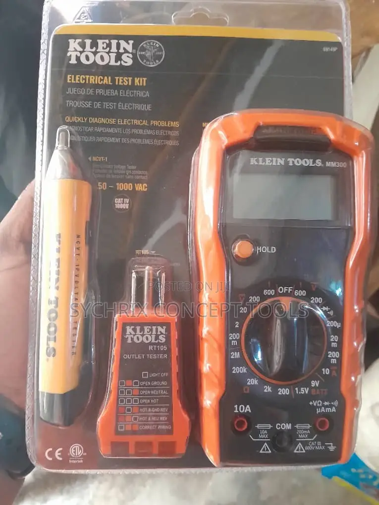 Electrical Test Kit With Digital Multimeter